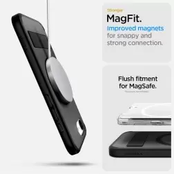 Spigen Ultra Hybrid S MagSafe, frost black - iPhone 16e