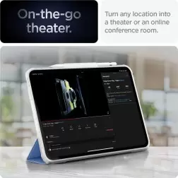 Spigen Ultra Hybrid Pro, aguonų mėlynas - iPad 10.9" 2022