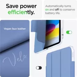 Spigen Ultra Hybrid Pro, aguonų mėlynas - iPad 10.9" 2022