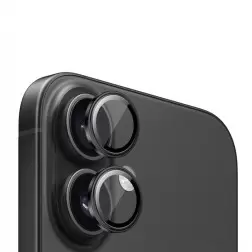 Mobile Origin Sapphire Lens guards, black - iPhone 16/16 Plus