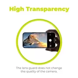 Mobile Origin Sapphire Lens guards, black - iPhone 16/16 Plus