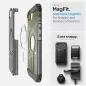 Spigen Tough Armor MagSafe, frost black - iPhone 16e