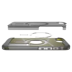 Spigen Tough Armor MagSafe, frost black - iPhone 16e