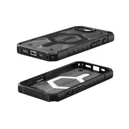 UAG Pathfinder Clear Magsafe, Ash - iPhone 16e