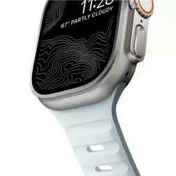 Nomad Sport Strap, Ice Blue Glow - Apple Watch 49mm/46mm/45mm/44mm/42mm