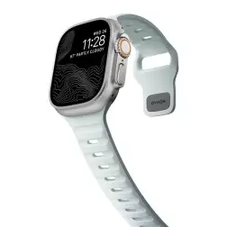 Nomad Sport Strap, Ice Blue Glow - Apple Watch 49mm/46mm/45mm/44mm/42mm