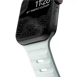 Apyrankė Nomad Sport Strap, Ice Blue Glow - Apple Watch 42mm/41mm/40mm/38mm