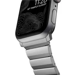 Nomad Titanium Band, natural - Apple Watch 49mm/46mm/45mm/44mm/42mm