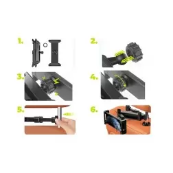 Mobile Origin Tablet Car Holder with Stretchable Arm MO7