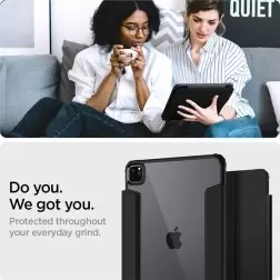 Spigen Ultra Hybrid Pro, juoda - iPad Pro 11" 2022/2021/2020/2018