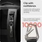 Spigen Carabiner With KeyRing 2 Pack, black