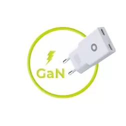 Mobile Origin GaN 30W Slim Charger MO18 - Dual USB-C