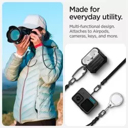 Spigen pleca siksna, melna
