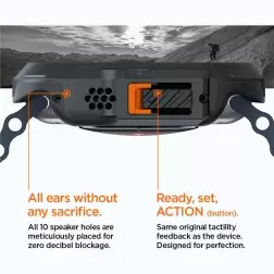 Spigen Lock Fit, juoda - Apple Watch Ultra 2/Ultra 49mm