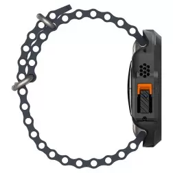 Spigen Lock Fit, juoda - Apple Watch Ultra 2/Ultra 49mm