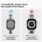 Spigen Modern Fit 316L Band, silver - Apple Watch 42mm/41mm/40mm/38mm