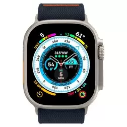 Spigen Lite Fit Ultra, mėlyna - Apple Watch 49mm/45mm/44mm/42mm
