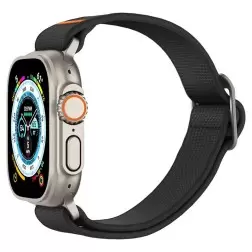 Spigen Lite Fit Ultra, juoda - Apple Watch 49mm/45mm/44mm/42mm