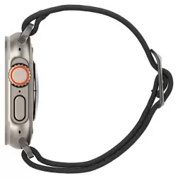 Spigen Lite Fit Ultra, juoda - Apple Watch 49mm/45mm/44mm/42mm