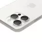 Spigen Glass tR EZ Fit Optik Pro 2 Pack, white titanium - iPhone 16/15 Pro/ 16/15 Pro Max