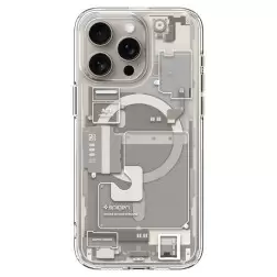 Spigen Ultra Hybrid MagSafe, nulio vienas natūralus titanijas - iPhone 15 Pro Max