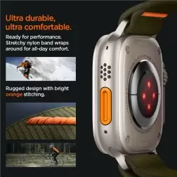 Spigen Lite Fit Ultra, chaki - Apple Watch 49mm/45mm/44mm/42mm