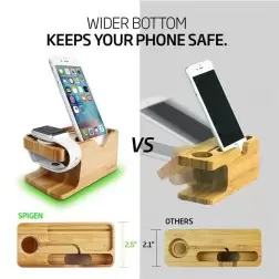 Spigen statīvs Apple Watch + iPhone S370