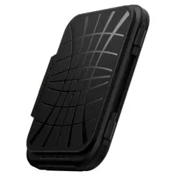 Spigen iPhone Lock Fit Wallet with MagSafe, black