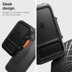 Spigen iPhone Lock Fit piniginė su MagSafe, juoda