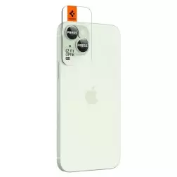 Spigen stiklas tR EZ Fit Optik Pro 2 paketas, žalias - iPhone 15/15 Plus/14/14 Plus