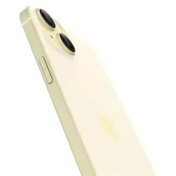 Spigen Stiklas tR EZ Fit Optik Pro 2 paketas, geltona - iPhone 15/15 Plus/14/14 Plus