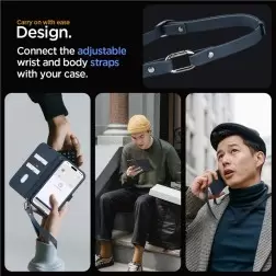 Spigen Wallet S Pro, mėlynas - iPhone 15 Pro