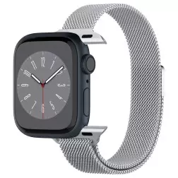Spigen Metal Fit, silver - Apple Watch 42mm/41mm/40mm/38mm