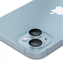 Spigen Stiklo tR EZ Fit Optik Pro 2 Paketas, mėlynas - iPhone 15/15 Plus/14/14 Plus
