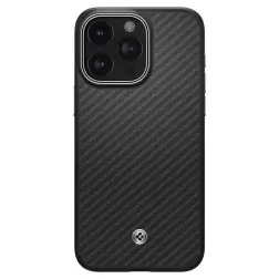 Spigen Enzo Aramid, matinis juodas - iPhone 15 Pro