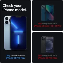 Apsauginis stiklas Spigen Glass tR EZ Fit 2 Pack, privacy sensor open - iPhone 14 Plus/13 Pro Max