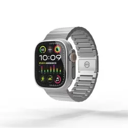 Mobile Origin Watch Titanium Band, silver - Apple Watch 49mm/46mm/45mm/44mm/42mm
