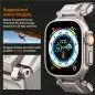 Spigen DuraPro Armor PU, black - Apple Watch 49mm/46mm/45mm/44mm/42mm