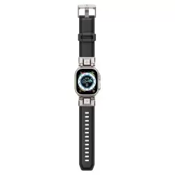 Spigen DuraPro Armor, juoda - AW Ultra 2/1 49mm / 9/8/7 45mm / SE/6/5/4 44mm / 3/2/1 42mm