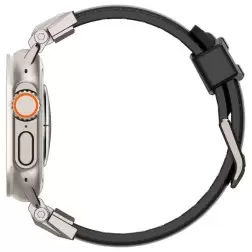 Spigen DuraPro Armor, juoda - AW Ultra 2/1 49mm / 9/8/7 45mm / SE/6/5/4 44mm / 3/2/1 42mm