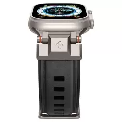 Spigen DuraPro Armor, juoda - AW Ultra 2/1 49mm / 9/8/7 45mm / SE/6/5/4 44mm / 3/2/1 42mm