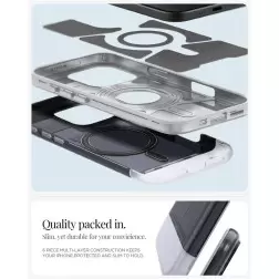 Spigen Klasikinis C1 MagSafe, grafitas - iPhone 6.9" 2024