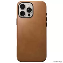 Nomad odinis dėklas iPhone – aukščiausios kokybės rudas dėklas