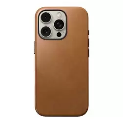 Nomad odinis dėklas iPhone – aukščiausios kokybės rudas dėklas