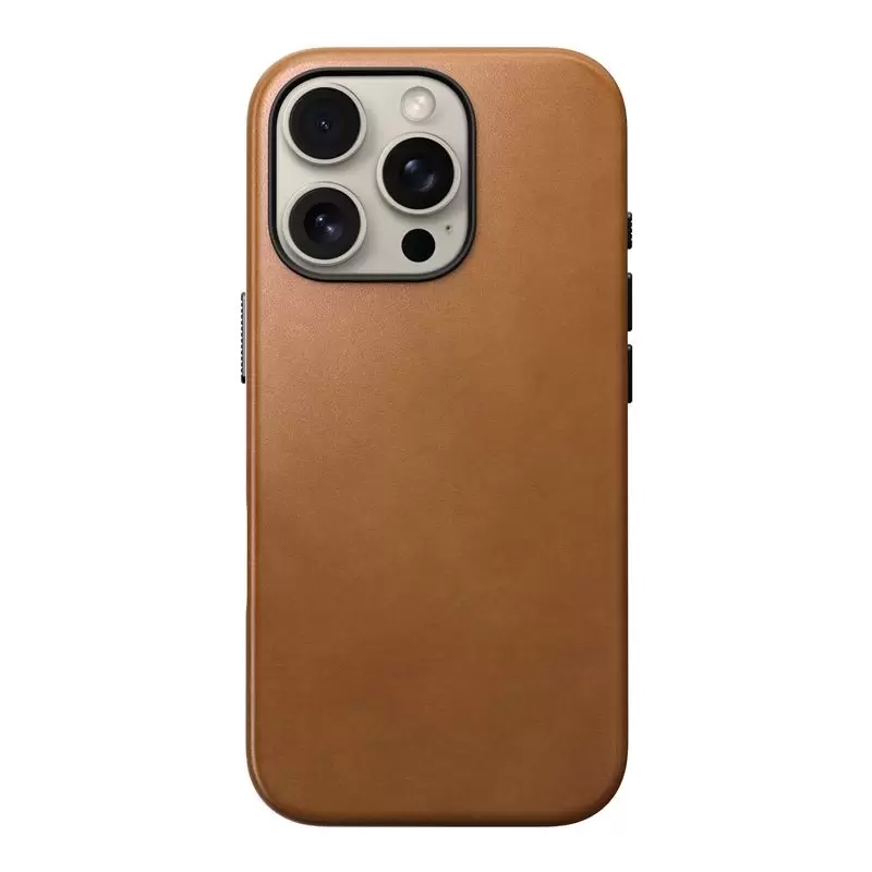Nomad Traditional Leather case, english Tan-C, iPhone 16 Pro Nomad Traditional Leather case, english Tan-C, iPhone 16 Pro