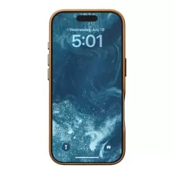 Nomad odinis dėklas iPhone – aukščiausios kokybės rudas dėklas