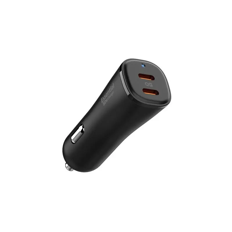 Spigen Essential 50W Car Charger EV502, black