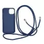 Mobile Origin Lanyard Case, blue - iPhone 14