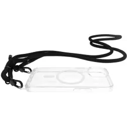 Mobile Origin Lanyard MagSafe dėklas, skaidrus - iPhone 14