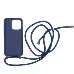 Mobile Origin Lanyard Case, blue - iPhone 15 Pro